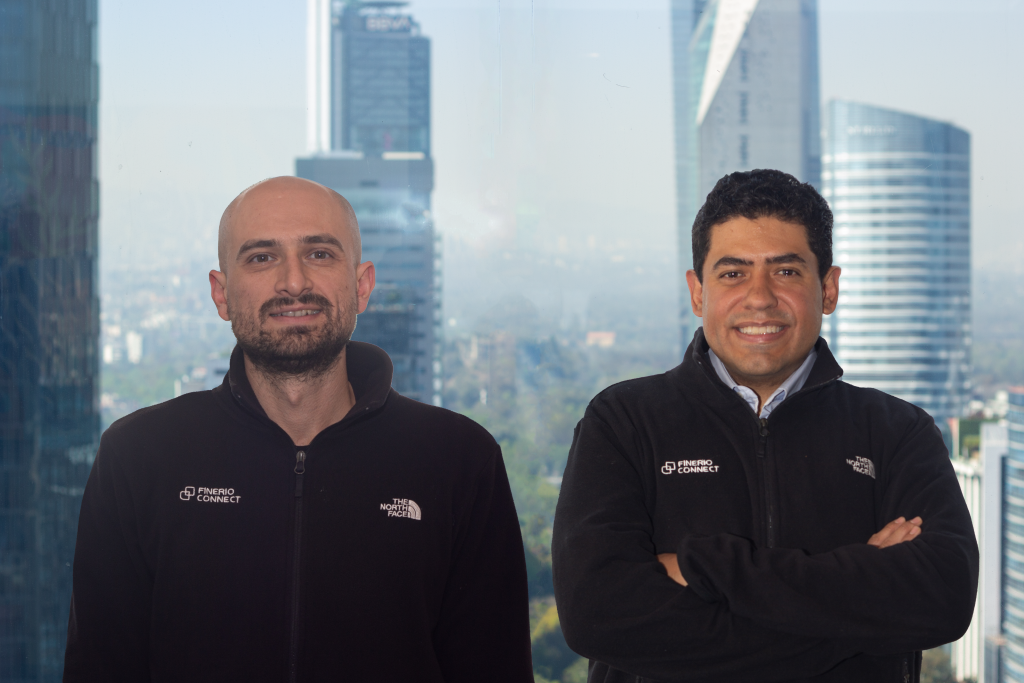 Nick Grassi y José Luis López Amador, fundadores de la startup Fintech mexicana Finerio Connect